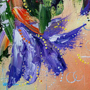 Petals On The Water by Annette Price  Image: Petals On The Water - details