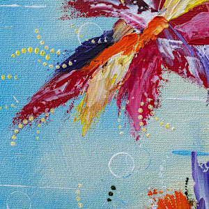 Petals On The Water by Annette Price  Image: Petals On The Water - details