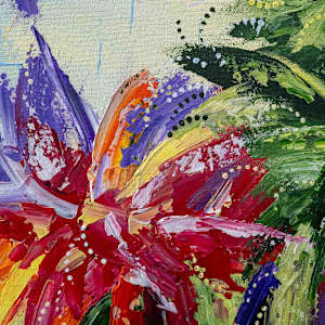 Petals On The Water by Annette Price  Image: Petals On The Water - details