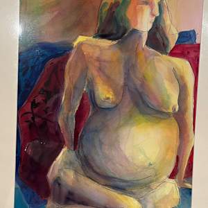 Moods of Maternity - Changes (Nod to Picasso) by Elaine Weiner-Reed