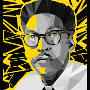 Bayard Rustin Version 3 by Kenneth Bazile