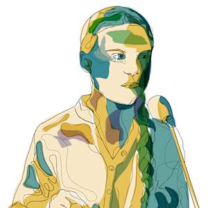 Greta Thunberg by Destiny Francis