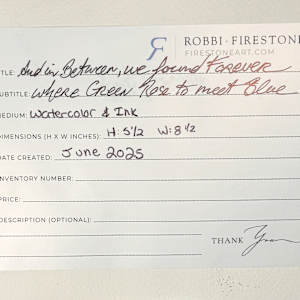 And In Between We Found Forever by Robbi Firestone 