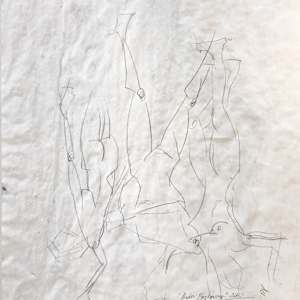 Nude Sketch No.10 by Robbi Firestone 