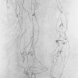 Nude Sketch No.8 by Robbi Firestone 