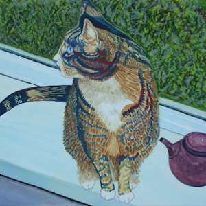 Meize and Teapot by Betsy Horn, Image 1.