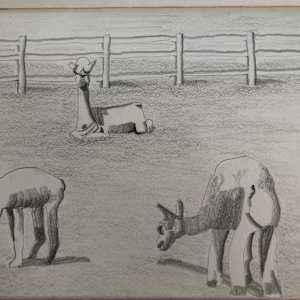 Three Alpacas by Betsy Horn, Image 2.