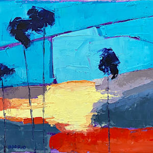 Coastal Road Trip (framed) by Carrie Lacey Boerio, Image 1.