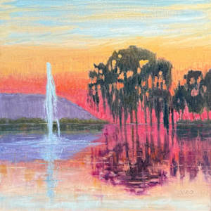 Summer Sunset Reflected by Carrie Lacey Boerio, Image 1.