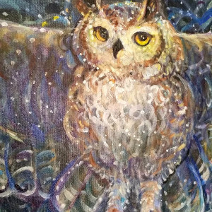 Guardian Owl by Stephanie McGregor 