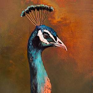 Peacock No. 2 by Katheryn Anne Hande, Image 1.
