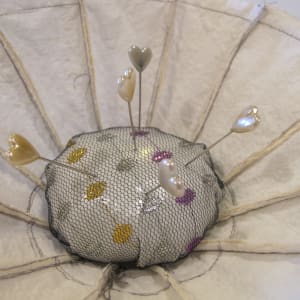 Flowering Pincushion with Vessels by Helen Fraser 