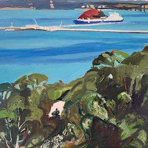 Looking Out, Ferry Point by Betsy Kendall, Image 1.
