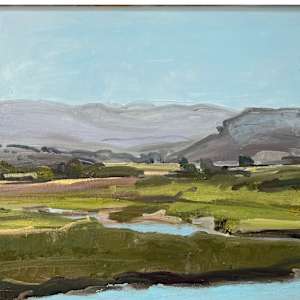 Morning Mist, Meeker Slough High Tide by Betsy Kendall, Image 1.