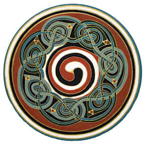 Celtic Spiral by Maryam Gossling, FSPA, Image 1.