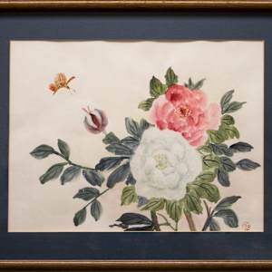 Butterfly with Peony by Marda Tsai, FSPA