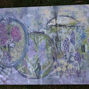 Spring Garden for Susan by Karin Faris Hills 