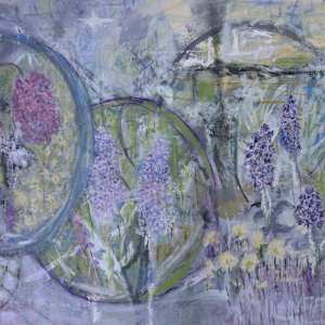 Spring Garden for Susan by Karin Faris Hills 
