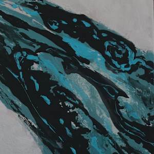 Dream Waves by Karin Faris Hills  Image: Detail view 3