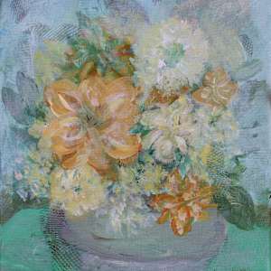 Fall Flowers by Karin Faris Hills, Image 2.