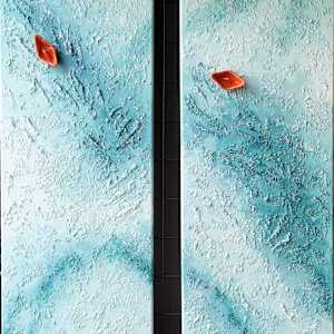 Alongside you (diptych) by Elena Gregoriou