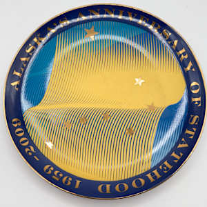 Alaska Statehood plate 