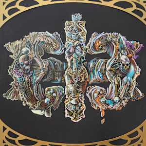 Untitled (large black rectangle) by Ariel Bergez