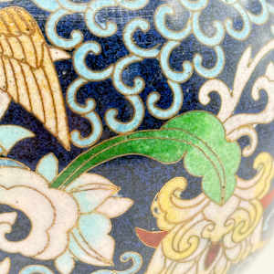 Cloisonne vase 