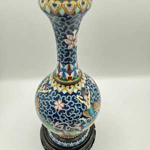 Cloisonne vase 