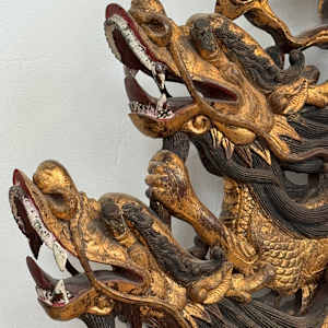 Asian wall piece - left 