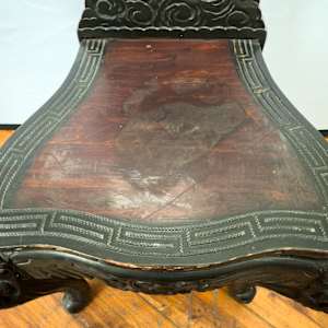 Dragon on back chair 1 