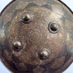 Indian Damascus dhal shield 