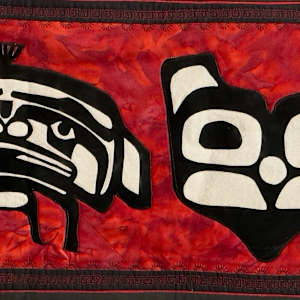 Tlingit tribe fabric 
