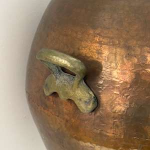 Large brass vessel 
