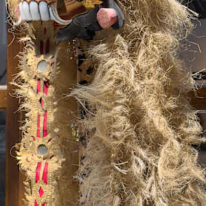 Long hair head piece 