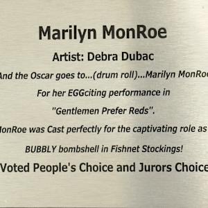 Marilyn Mon Roe by Debra Dubac 