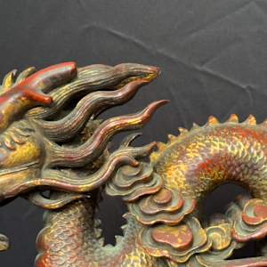 Red and gold dragon 1 - right 