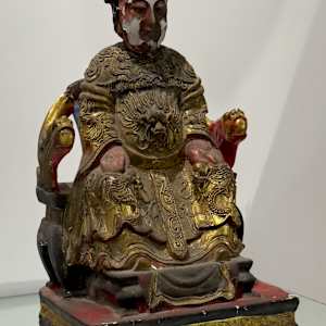 Seated Chinese figure 