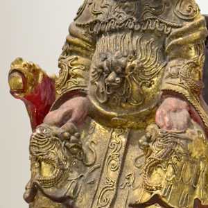 Seated Chinese figure 