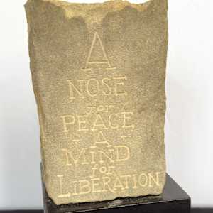 Untitled 1 (A Nose for Peace...) by Marsha Keith 
