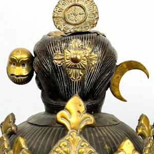 Tibetan tribal headdress 