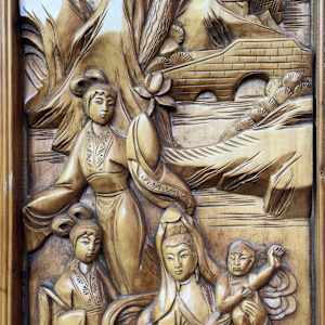 Wood cabinet 