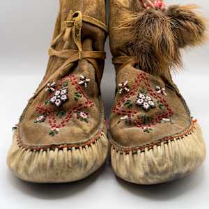 Beaded mukluks 