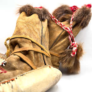 Beaded mukluks 