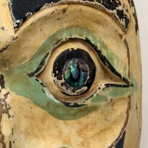 Alaskan mask with large teeth 