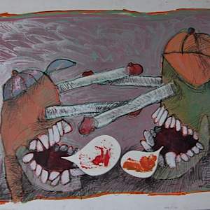Dueling Dickheads #4 by Pita Pitussi, Image 4.