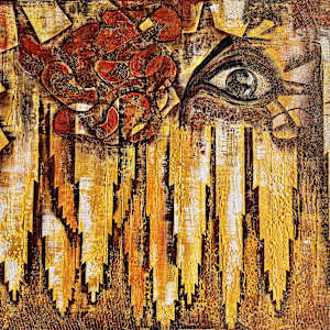 Lobha (Greed) from the series Dasagriva by DIPAYAN GHOSH