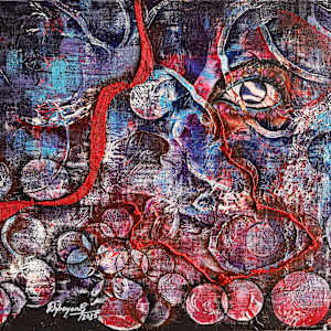 Maya/Moha (Delusional Attachment) from the series Dasagriva by DIPAYAN GHOSH