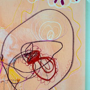 But Louder This Time  {diptych right} by Marisa Gouda 