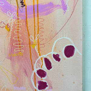 But Louder This Time  {diptych right} by Marisa Gouda 